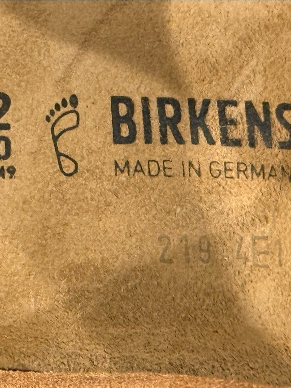 Birkenstock Men's Brown Leather Two-Strap Sandals - Picture 4 of 15